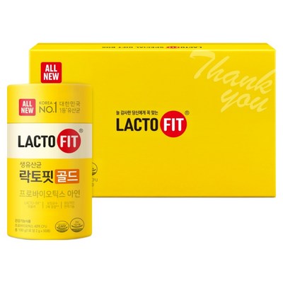 락토핏 골드 유산균 선물세트, 300g, 1개