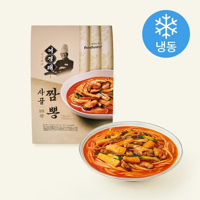 프레시지 중식대가 여경래의 사골 짬뽕 2인분 (냉동), 1.46kg, 1개