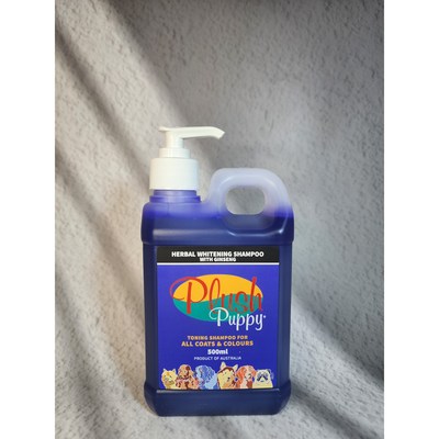 플러쉬퍼피 반려동물 허벌 화이트닝 샴푸 위드 진생, 500ml, 1개