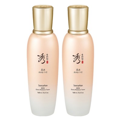 수려한 본 초보습 스킨, 160ml, 2개