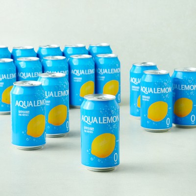 올가니카 레몬수 아쿠아레몬, 24개, 340ml