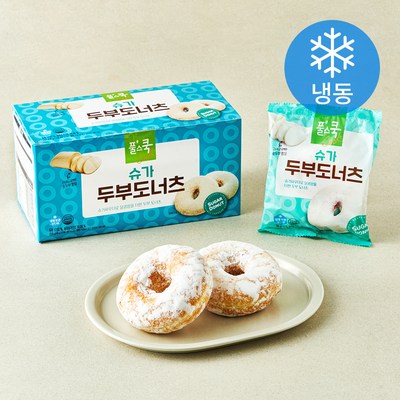 풀스쿡 슈가 두부 도너츠 (냉동), 45g, 5개입, 1박스
