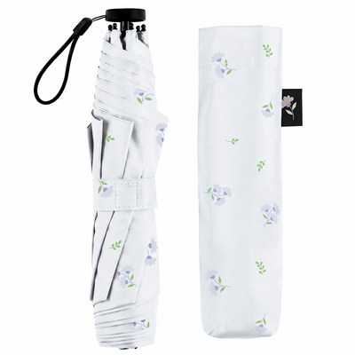 코멧 자외선(UV) 차단 초경량 카본 3단 우양산