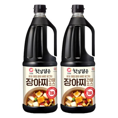 대상 햇살담은 장아찌 간장소스, 1.7L, 2개