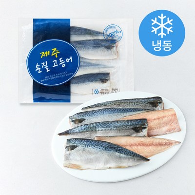 손질 제주 고등어 (냉동), 1개, 600g