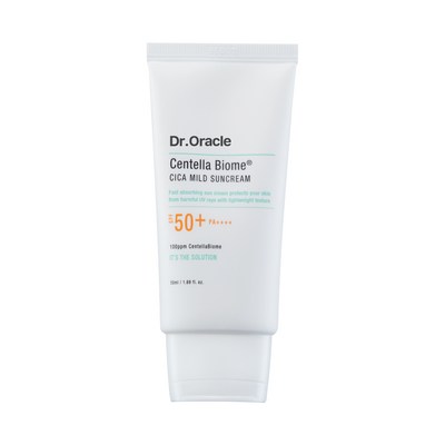 닥터오라클 센텔라바이옴 시카 마일드 선크림 SPF50+PA++++, 50ml, 1개