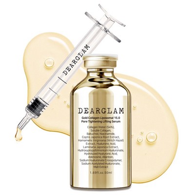 디어글램 골드 콜라겐 15.0 주름 다리미 탄력 세럼, 2개, 50ml