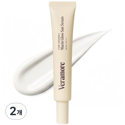 베라모어 브라이트닝 광채 나이아신아마이드 선세럼 SPF50+ PA++++, 50ml, 2개