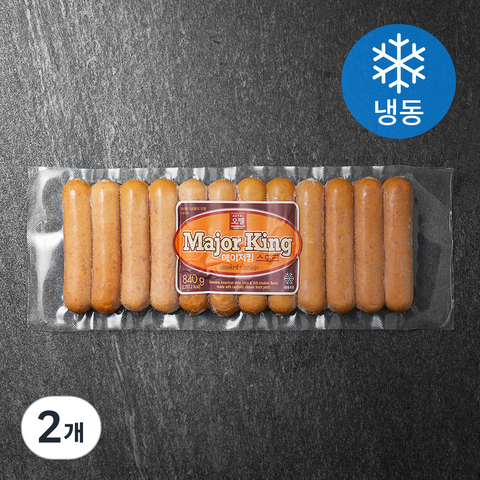 오뗄 메이저킹 스모크 소시지 (냉동) 840g, 1개