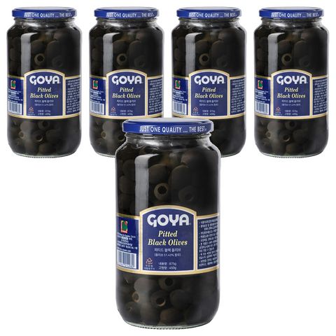 고야 대용량 피티드 블랙 올리브, 875g, 1개
