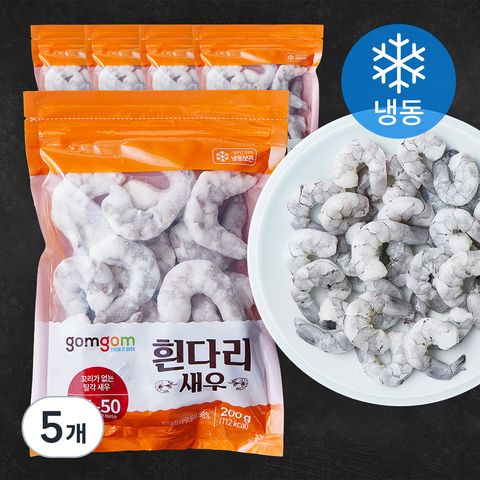 곰곰 흰다리 새우, 200g, 1개