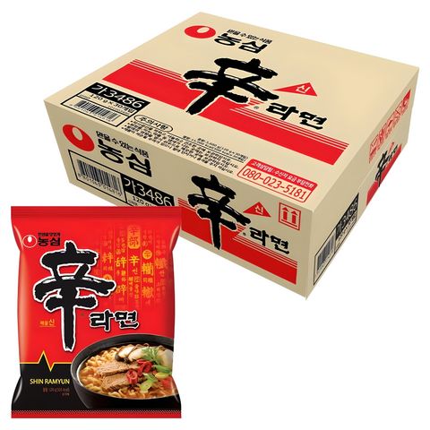 농심 신라면 120g, 40개
