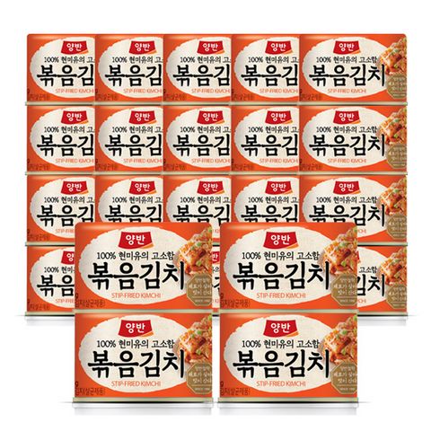 양반 볶음김치, 160g, 8개