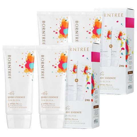 본트리 베리 에센스 선블럭 SPF50+ PA++++, 50ml, 2개