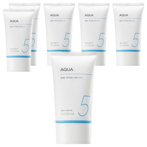 미샤 올 어라운드 세이프 블록 아쿠아 선크림 SPF50+ PA++++