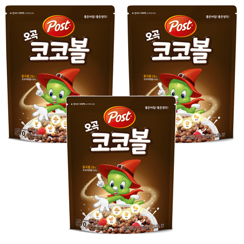 포스트 오곡 코코볼 시리얼, 570g, 2개
