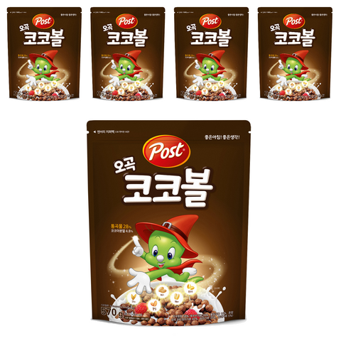 포스트 오곡 코코볼 시리얼, 570g, 2개