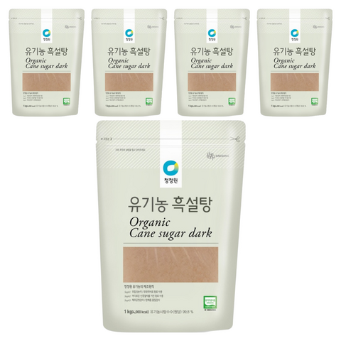 청정원 흑설탕, 1kg, 4개