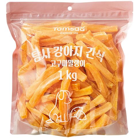 탐사 강아지 고구마말랭이 간식