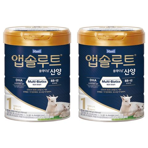 앱솔루트 플래티넘 산양분유 1단계, 750g, 1개