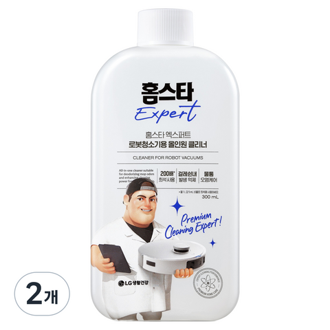 홈스타 엑스퍼트 로봇청소기용 올인원 클리너 라벤더향 300ml, 1개