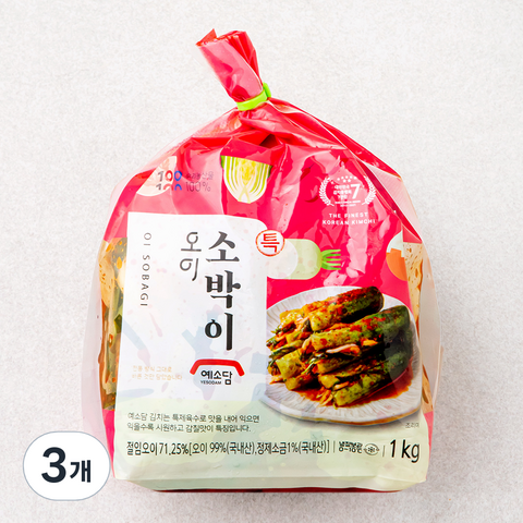 예소담 특오이소박이 1kg, 1개