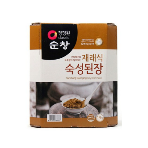 청정원순창 재래식 숙성 된장, 14kg, 1개