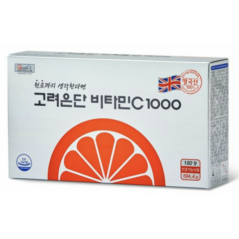고려은단 비타민C 1000 + 쇼핑백 180정, 1개