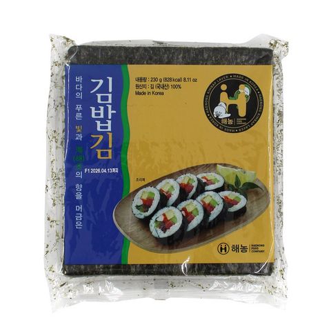 해농 김밥김 골드, 230g, 20개