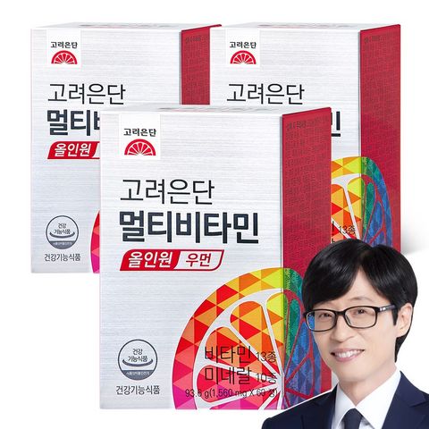 고려은단 멀티비타민 올인원 우먼 60정, 1개