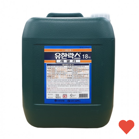 크로바 엑티브겔 고농축 세탁세제 대용량 업소용 말통 19L, 19L, 1개