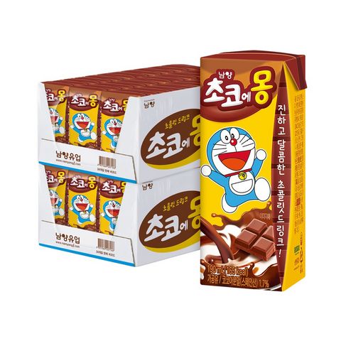 초코에몽, 190ml, 96개