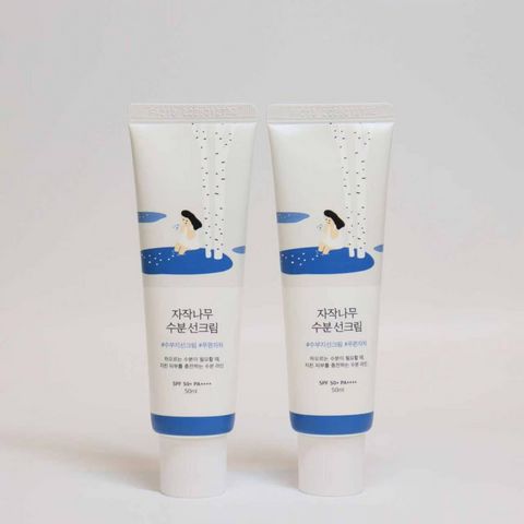 라운드랩 자작나무 수분 선크림 SPF50+ PA++++
