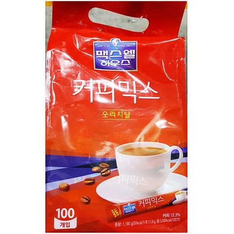맥스웰하우스 오리지날 커피믹스 자판기용, 900g, 12개
