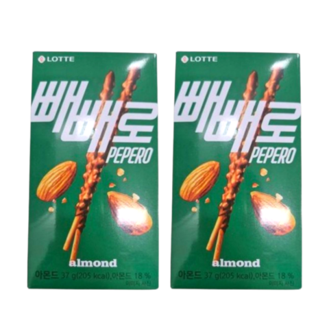 빼빼로 아몬드, 37g, 20개