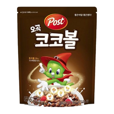 포스트 오곡 코코볼 시리얼, 570g, 2개