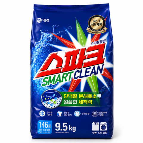 스파크 스마트 클린 분말세제 리필