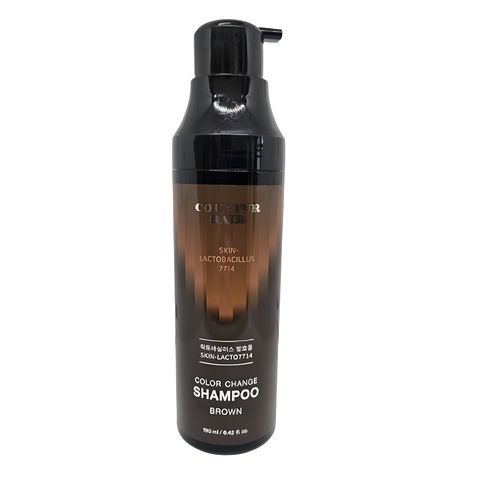 꾸띄르헤어 스킨락토7714 염색샴푸 시즌 4 갈색, 멋내기갈색, 1개, 190ml