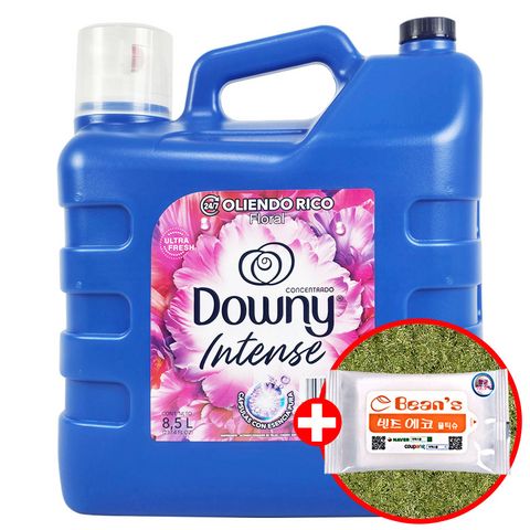 다우니 대용량 섬유유연제 아로마플로럴 8.5L+빈즈물티슈10매, 8.5L, 1세트