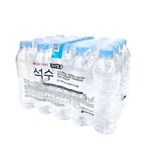 석수 무라벨, 500ml, 60개