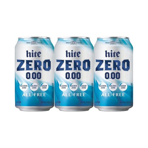 하이트제로 0.00 무알콜 맥주 350ml, 24개