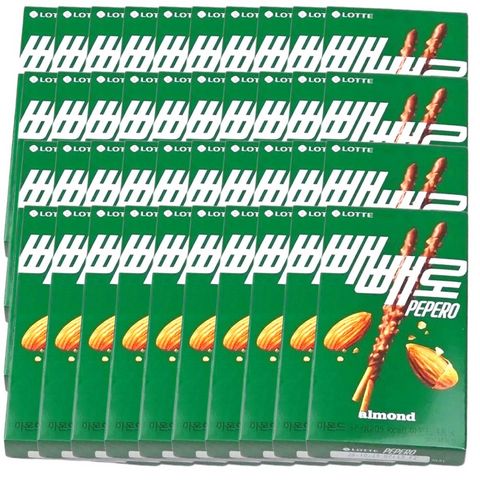 빼빼로 아몬드, 37g, 20개