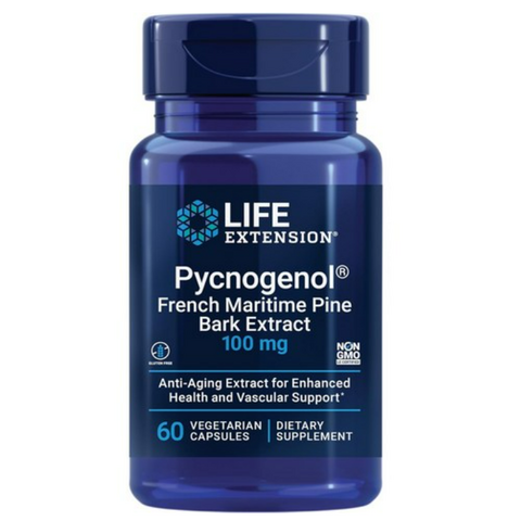 라이프익스텐션 피크노제놀 100mg 베지테리안 캡슐 60정, 1개