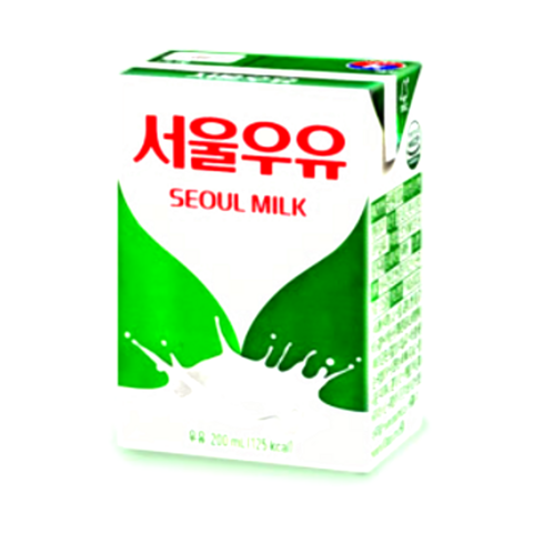 서울우유 멸균 흰우유, 200ml, 48개