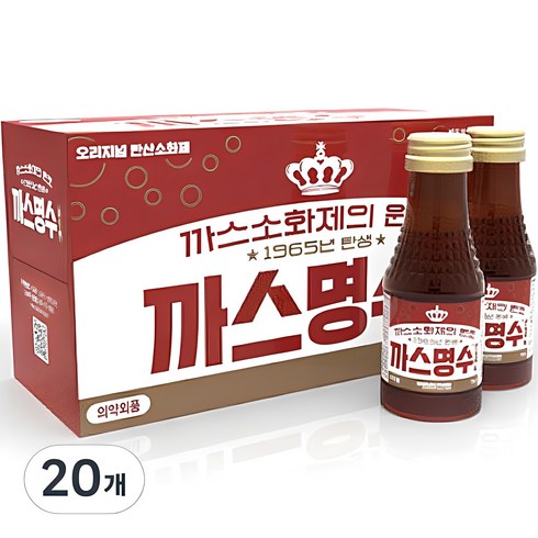 까스명수 골드액, 75ml, 20개