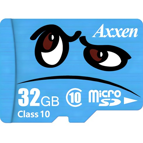 액센 프리미엄 캐릭터 마이크로 SD카드 MSD, 32GB, 1개