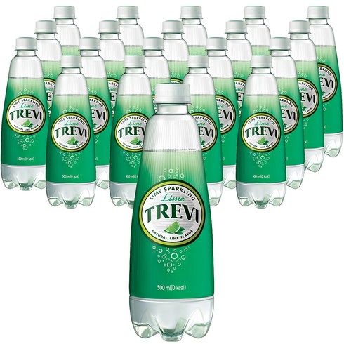 트레비 라임 탄산음료, 500ml, 20개