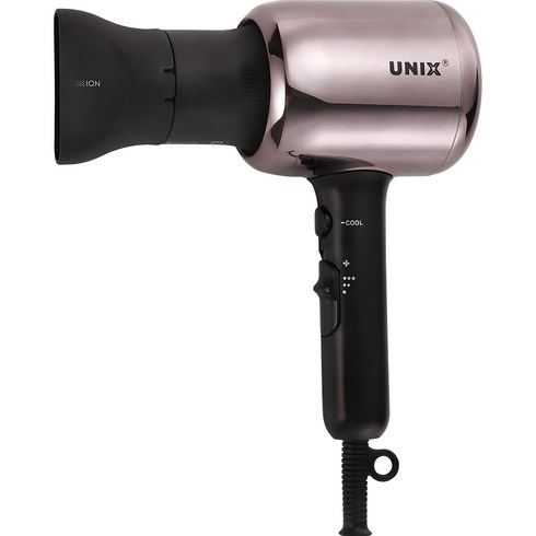 유닉스 메탈릭 파워맥스 헤어 드라이기 2100W, UN-B1643NA, 메탈실버