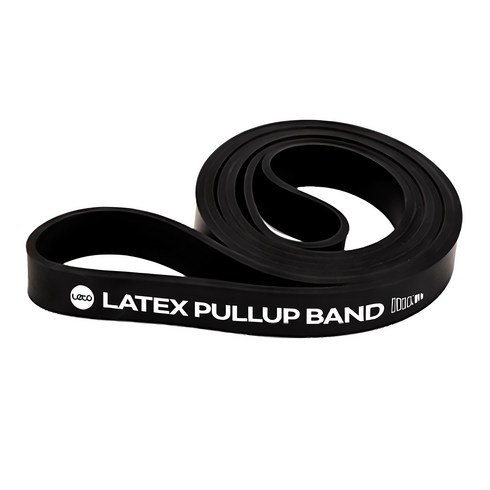 레토 라텍스 풀업밴드 턱걸이 운동밴드 LSW-P0, 블랙, 1개