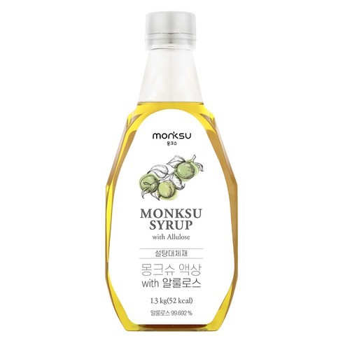 몽크슈 액상 위드 알룰로스, 1.3kg, 1개
